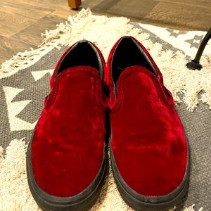 Uni-Sex Velvet Vans